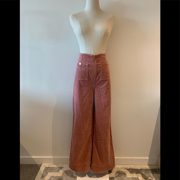 Alice McCall Bluesy Cord Jeans Blush Pink - Picture 2 of 16